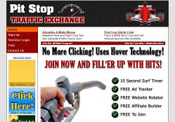 Pit Stop Traffic Exchange